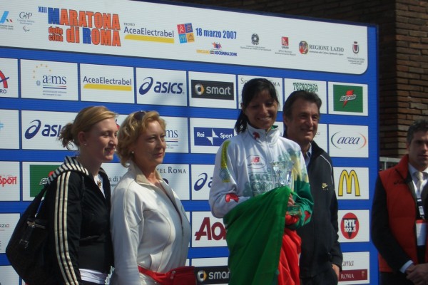 Maratona di Roma 18-03-2007 - premio ondina valla